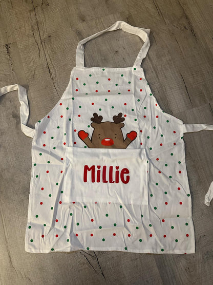 Children's Christmas Apron